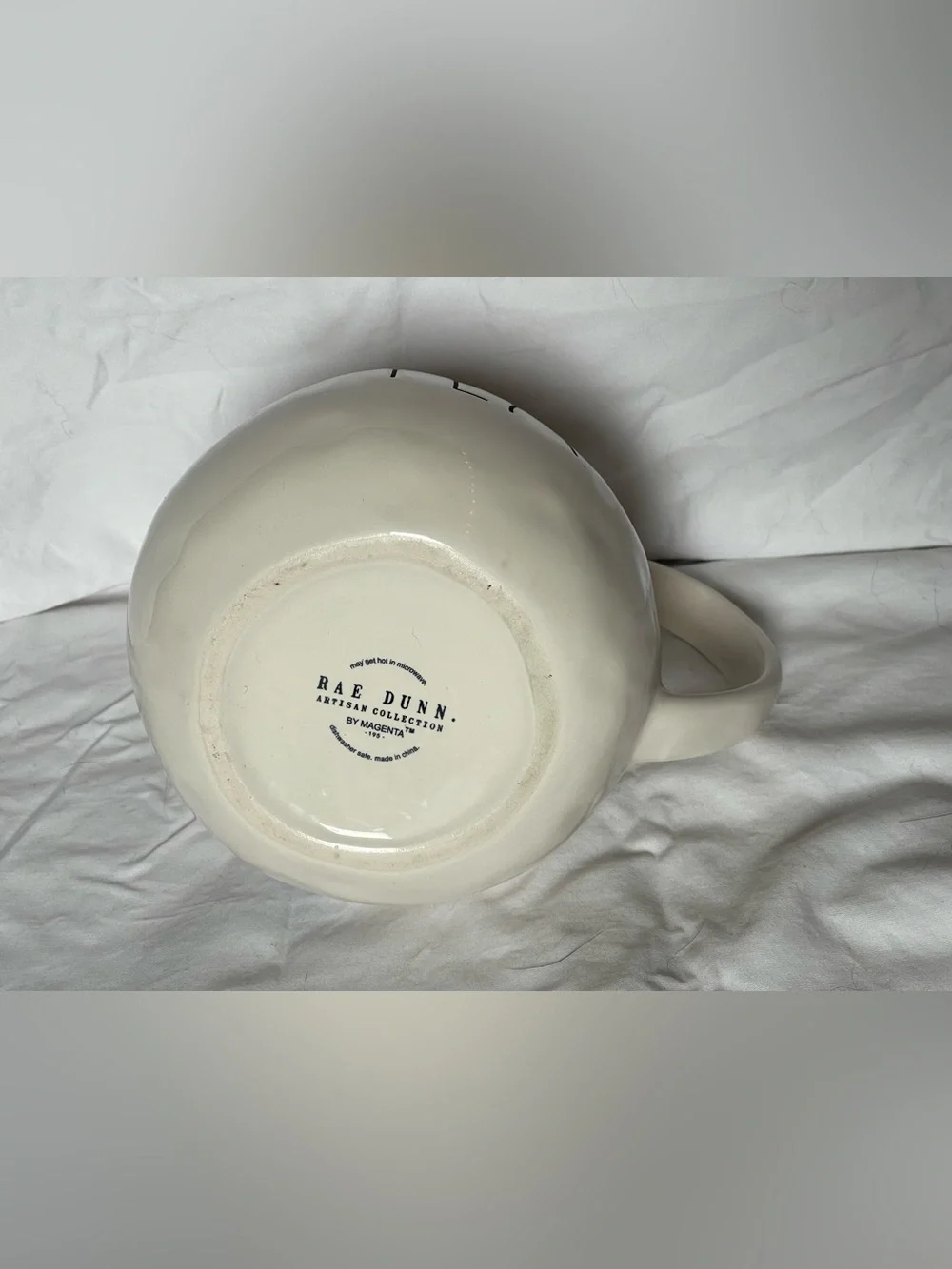 Rae Dunn by Magenta ceramic teapot TEA  black lettering new tea pot